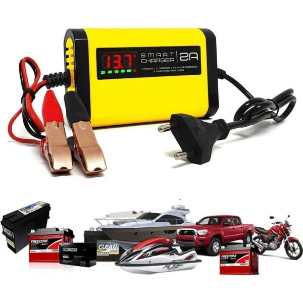 Carregador de Bateria de Carro