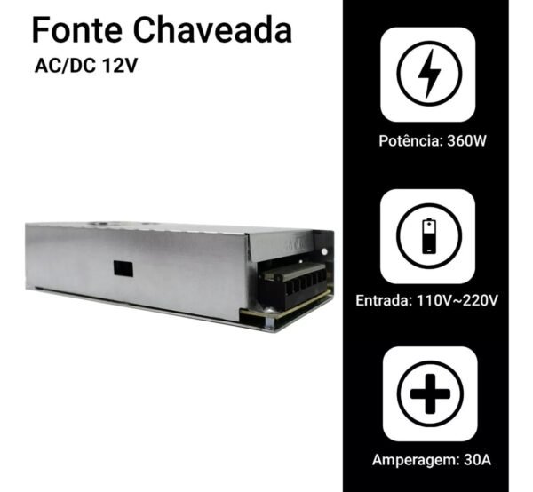 Fonte chaveada 30A - Image 2