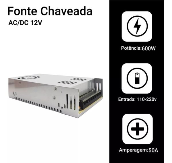 Fonte chaveada 50A - Image 2